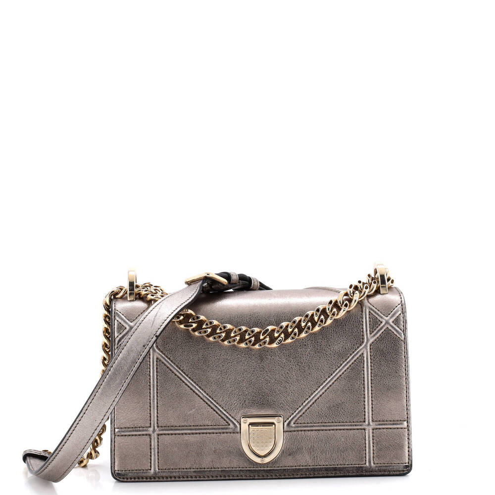 Christian Dior Small Diorama Flap Bag Lambskin